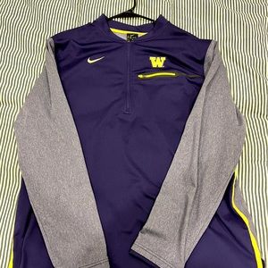 University of Washington Nike Dri-Fit Pullover Sweater Size XL